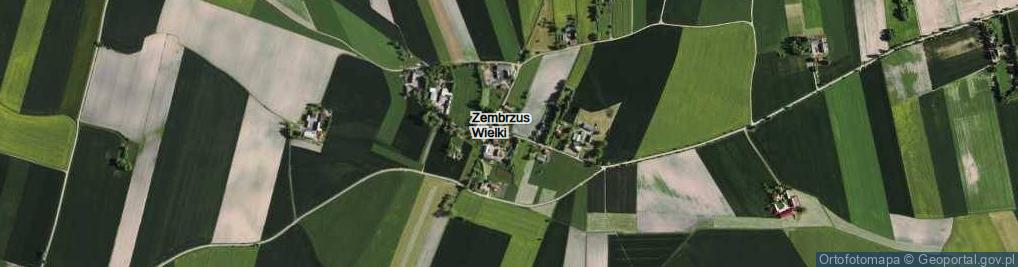 Zdjęcie satelitarne Zembrzus Wielki ul.